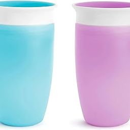 Munchkin Miracle 360 Sippy Cup, Blue/Purple, 10 Oz, 2 Count…-image-47