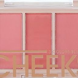 VARS ; LONDON Cheeks 3 color matte blusher palette + face make up blusher palette (SHADE A)-image-38