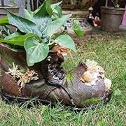 Wonderland Rabbit Looking Inside The Shoe Planter/Pots-image-20