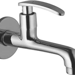 Zap Arrow Homeware Brass Bib Cock with Wall Flange-image-39