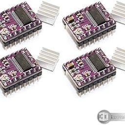 3DInnovations DRV8825 Stepstick Stepper Motor Driver Module + Heat Sink for RepRap 3D Printer/MKS Board/RAMPS 1.4 Controller Replace A4988 (Pack of 4 pcs)-image-61