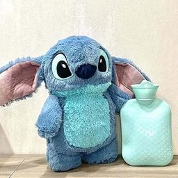 FUN4YOU Stitch Soft Toy with Hot Water Bag - Cute Plush Toy for Girls & Women|Valentine Day Gift for Him & Her|Hot & Cold Therapy for Pain Relief, Menstrual Cramp, Warmth (Random Color 30 CM)-image-31
