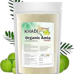 KHADI Omorose Amla Powder For Skin & Hair Care,Pure & Natural,100 Grams (Zipper Pouch), Fresh-image-13