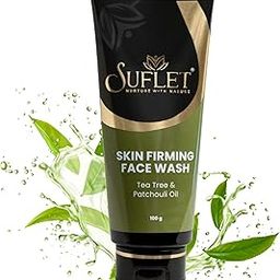 Suflet Skin Firming Face Wash with Tea Tree & Patchouli Oil – Deep Cleansing, Anti-Aging & Hydrating Face Cleanser for Men & Women – 100g, Paraben-Free, Natural Formula-image-43