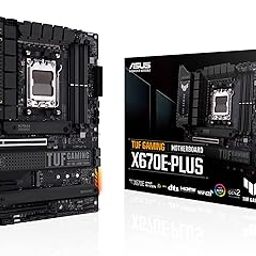 ASUS TUF Gaming X670E-PLUS AMD Ryzen ¢ AM5 ATX Motherboard, 16 Power Stages, PCIe® 5.0, DDR5 Memory, Four M.2 Slots, 2.5 Gb Ethernet, USB4 Header and Aura Sync-18