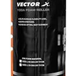 Vector X JF-3159 Massage Roller for Physical Therapy Muscle Recovery, Fitness, Yoga,Pilates, Gym Equipment for Home(Orange)-picture-8