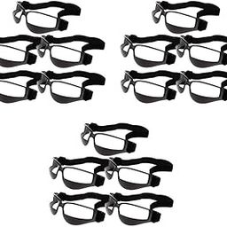 15pcs Sports Basketball Dribble Specs Glasses Training Aid Supplies Black| Training Aids | Sports Training Equipment | Fitness Training Aids-image-48