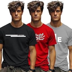 Men's Half Sleeve Regular Fit Tshirt | Tshirt for Man-image-84