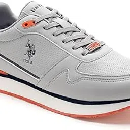 u.s. polo assn. USPA|LOWEN 2.0|Off White Stylish Casual Sneaker Shoes for Man-picture-46