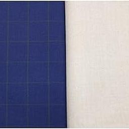 Men's Pure Cotton Shirt And Cotton Poly Blend Trouser Fabric,Free Size_SC2421-image-76