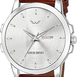 Leather Strap Analog Wrist Watch for Men-picture-38