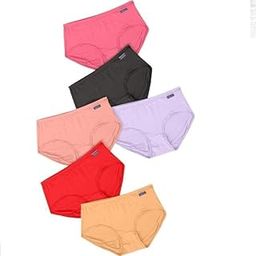 Women's Full Comfortable Soft Cotton Panty Underwear Briefs Panties Multicolor-image-20
