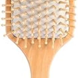 MAPLE Hair Brush Wooden Detangling Brushes Natural Detangler Paddle Hairbrush for Women Men Kids Stimulate Scalp Help Growth Add Hair Shine (Imported)-44