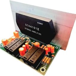 STK4191 Stereo power amplifier board kit (200 Watts) with DIY projects-19