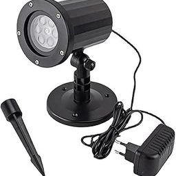 Snowflake Projector Light Waterproof Projection Lamp for Xmas Garden Wedding Colorful Snowflake-image-21