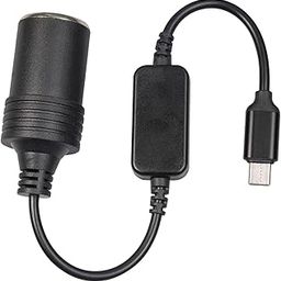 SECRET DESIRE Portable USB C to Cigarette Lighter Cable Converter Accessory 1ft/30cm-picture-17