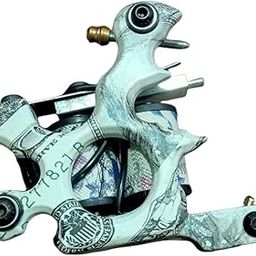 Traditional Tattoo Coil Gun Tattoo Machine (White)-20