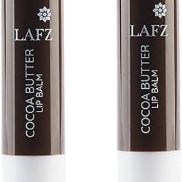LAFZ Cocoa Butter Lip Balm Enriched With Vitamin E And Jojoba Oil Repairs Chapped Lips & Moisturizes With Spf- 100% Vegetarian 9g (Pack of 2)-52
