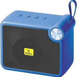 TP TROOPS HIGH BASS Sound SPLASHPROOF WOOFER for DEKSTOP with SD,AUX Slot 48 W Bluetooth Speaker - Black (Blue)-21