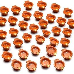 VEROFIVE LED Floating Water Sensor Diyas – Waterproof Decorative Lights for Diwali, Home, Office, Pooja, Rangoli, Wedding & Party Decor | Reusable Floating Lamps for Festive Decoration (Pack of 6)-image-13