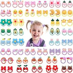 INHEAVEN 20pcs (10 Pair) Hair Ties for Baby Rubber Bands for Hair Elastics for Baby Girl Hair Ties Ponytail Tiny Hair Ties Cute Hair Ties for Kids Hair Ties for Girls Toddler Hair Tie Infant Hair Ties-image-15