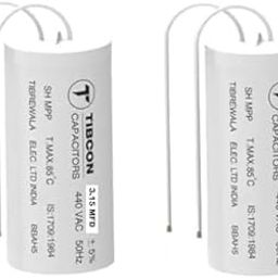 Zoreza Ceiling Fan Capacitor – Replacement Fan Capacitor for Ceiling Fans, Single-Phase and Dual-Run Fan Motors (Pack of 2)-image-24