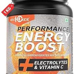 Healthoxide Extra power Advance Performance Energy Boost Powder/Electrolytes Powder/Orange Flavour/Better Performance & Maintains Hydration (1 Kg)-28