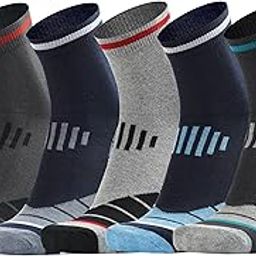 Cotton Socks For Men Ankle Length, Pack of 5 Pair Sock, Multicolor-picture-18
