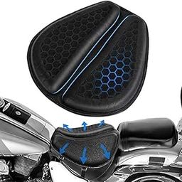STHIRA® Gel Seat for Bike, Detachable Gel Pad & 3D Honeycomb Motorcycle Seat Cushion, High Density, Shock Absorption Bike Seat Cover, Breathable, Durable Bike Seat Cushions for Long Drive-image-66