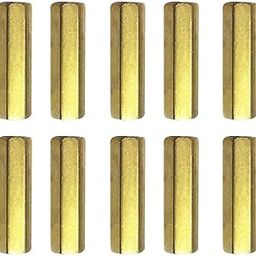 M3 Brass Hexagonal Double Pass Copper Column Standoff Support 17Mm Brass Column-image-80