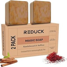 Ghar Magic Soap Tan Removal Sandalwood & Saffron Magic Soaps For Bath | Paraben Free | Chandan & Kesar Bath Soaps | Handmade Soap For Glowing | Skin Brightening For Men & Women (2)-image-33