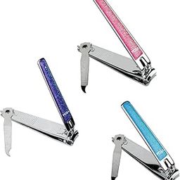 Vega Large Nail Clipper 10 Peice Box, Glitter-image-18
