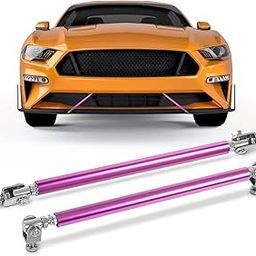 Purple Big Front Splitter Support Rods Adjustable Strut Rods for Cars Vehicles, 8''-11'' Automotive Replacement Bumper Lip Splitter Bars Universal Fit-15