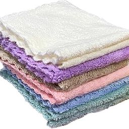 Nishti Premium Microfiber Handkerchief for Women and Baby| Soft & Durable Plain Hanky | Gentle on Skin-56
