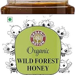 Organic Nation Wild Forest Honey – Raw, Unprocessed, Natural Sweetener – Sourced from Wildflowers – Rich in Antioxidants – No Added Sugar 325g-19
