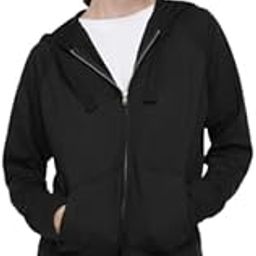 Solid Zipper Black Full Sleeves Round Neck Casual Slim Fit Jacket For Women (Medium, Black)-picture-49