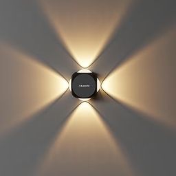 Murphy LED Outdoor Up/Down Wall Light - 6W, Warm White, (4 Multi-Directional Beams), IP65 Waterproof Aluminum Body, Pack of 1 (2-Year Warranty)-28