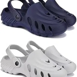 drackfoot Lightweight Classic Clogs || Sandals with Slider for Men-Combo(2)-3136-3135-picture-5
