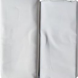 Birla Century Men's 100% Cotton Combo of Unstitched Pure White Coloured Plain Shirt and Trouser Fabric Set-image-3