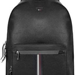 Unisex Pebbled Leather Backpack Newland | 15-inch Padded Laptop & Tablet Compartment | Trolley Strap | Cushioned Mesh Back |Ideal for Work, Office and Travel | 9L Capacity-67