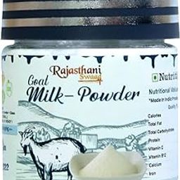 Rajasthani Swaad Goat Milk Powder | Freeze Dried Homemade Natural Grass Fed Goat Milk Powder | Substitute For Liquid Milk | Jar Of 150 Grams-image-27