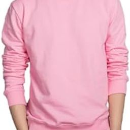 Earthstick Full Sleeve Round Neck Regular Fit Plain Sweatshrt for Winters Wear-image-30