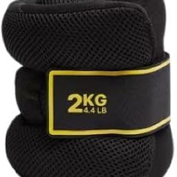 GLORY Gym Ankle Weights Adjustable - 2 kg Twin-Pack Grey-image-10
