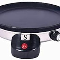 Sanghvi Pizza/Roti/Uthappam Electric Maker - 1000 Watts, Black-image-0