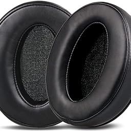 Ear Pads Cushions Compatible with Sennheiser HD 4.50BT, HD 4.50, HD 4.50BTNC, HD 4.50SE, HD 4.40BT, HD 4.30G, HD 4.20S, HD 458BT, HD 450, HD 450BT, HD 400S, HD 350BT Headphones - Black-15