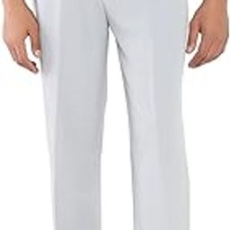 SHOWOFF Men's Grey Solid Pleated Formal Trousers-JE-64_Grey-picture-39