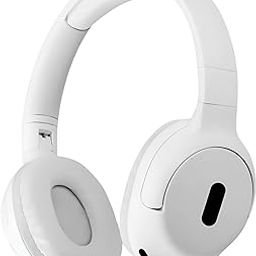 Over Ear IMAX Bluetooth Headphones with Upto 20 Hours Playback, 40MM Drivers, Soft Padded Ear Cushions and Physical Noise Isolation(White)-picture-25