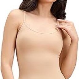by Nykaa Women's Camisole - NYC007 | Slip-on, Regular Fit Comfort, Knit Cotton, Solid Elegance-49