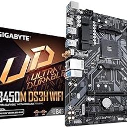 Gigabyte B450M DS3H WiFi MicroATX Motherboard Socket AM4 DDR4-22