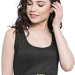 UZARUS Women's Solid Inner Thermal Wear Top-image-73